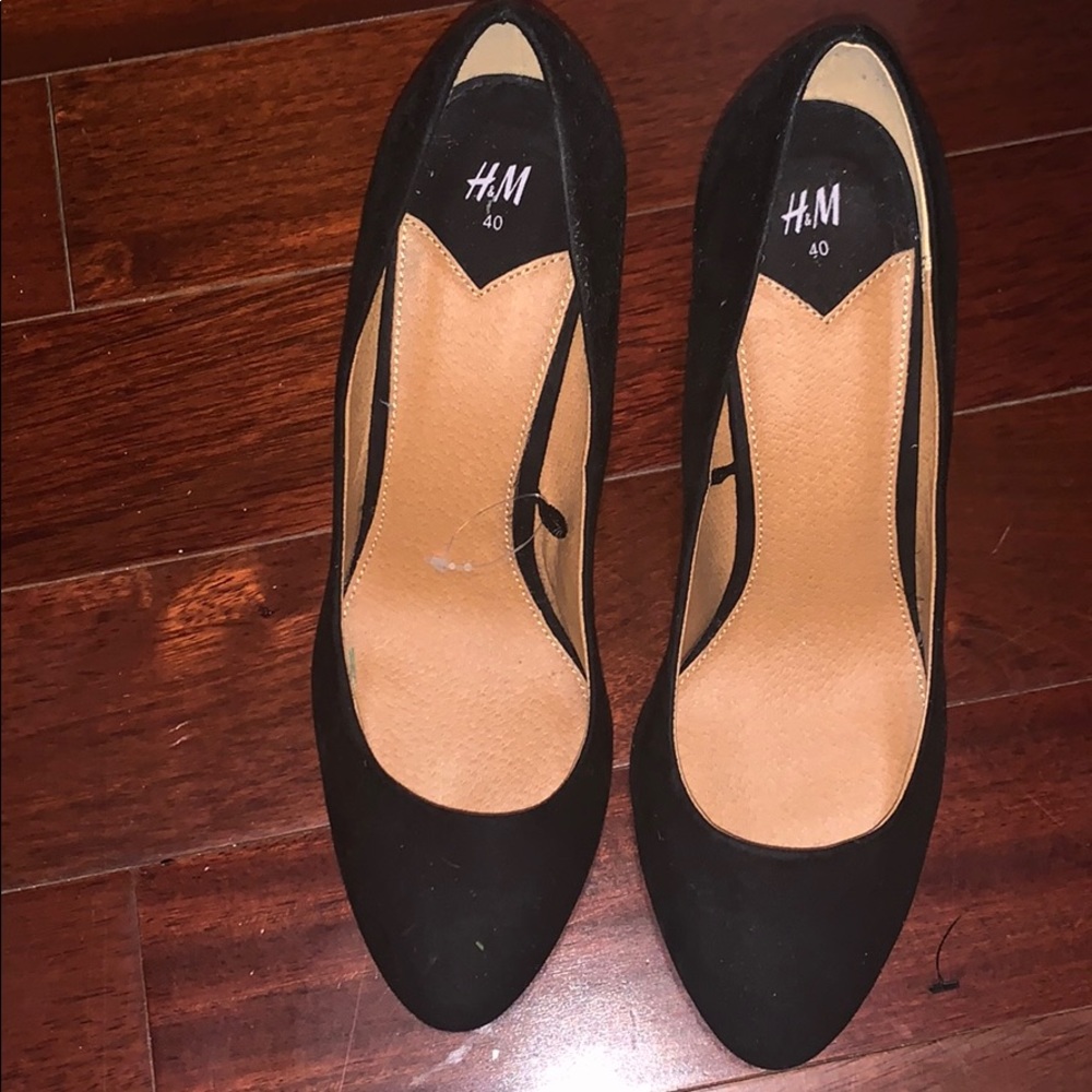 Black heels